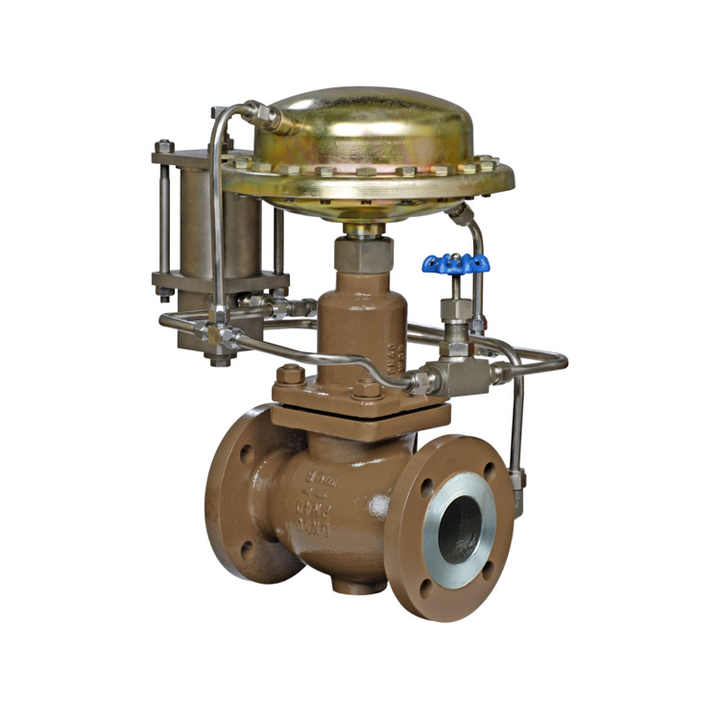 High-Performance Manual Control Valve with Pilot System Self-Acting for Gas Oil Water at High Temperatures OEM Customizable