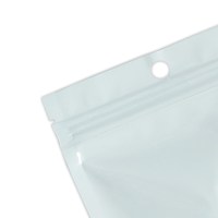 Sachet Doypack Personnalisé en Aluminium Refermable à Fermeture Ziplock, Transparent sur une Face, Qualité Alimentaire, Anti-Odeur, pour Bonbons, Biscuits et Snacks