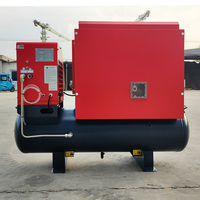 Compresseur d'air monophasé Sollant 4-en-1 tout-en-un avec sécheur d'air 7bar 8bar 7.5kw Compresseur d'air industriel