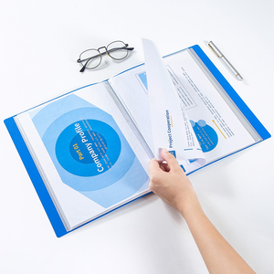 Bán Sỉ Bìa Đựng Hồ Sơ Trưng Bày Sách Trong Suốt Bằng Nhựa PP Cỡ <span class=keywords><strong>A4</strong></span> 10 <span class=keywords><strong>20</strong></span> 30 40 60 80 100 Túi - Product Image 3