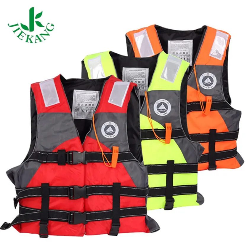 Gilet de sauvetage de bateau professionnel à vendre gilets de sauvetage adultes gilet de sauvetage en mousse pour sports nautiques et sauvetage
