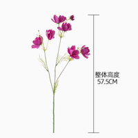 Commande en gros personnalisable de chrysanthèmes artificiels en soie réalistes pour mariage et décoration intérieure