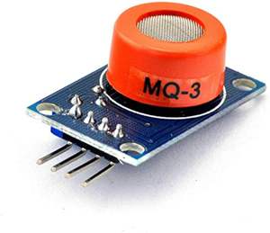 MQ-3 MQ3 Álcool Sensor Módulo Respiração Detector De Gás De Detecção De Etanol - Product Image 1