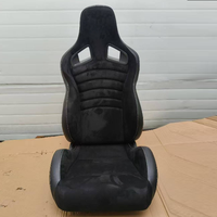 Siège baquet modifié de haute qualité Recaro CS avec dossier réglable pour BMW Classic E30 E34, adaptable aux voitures d'époque.