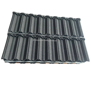 Système de toiture réfléchissant la chaleur Battens pour un confort et une efficacité intérieurs améliorés, tuiles de toiture en métal revêtues de pierre - Product Image 1