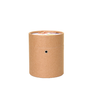 Yüksek kaliteli çevre dostu karton özel tasarım çay kahve kabı ambalaj gıda kağıt tüp - Product Image 6