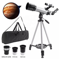 Telescopio Astronómico de Refracción 70400 y 70300 para Principiantes y Avanzados