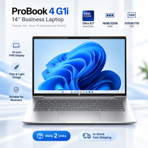 ขายส่งแล็ปท็อป HP ProBook 4 G1i 14 นิ้ว AI Business Laptop Core Ultra 5 7 แรม 16GB 32GB DDR5 SSD 1TB หน้าจอ WUXGA ระบบปฏิบัติการ Windows 11 Pro - Product Image 1