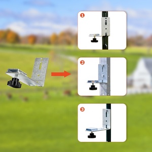 Sustainable Electric t Fence <strong>Post</strong> Galvanized Steel <strong>Post</strong> Reel <strong>Holder</strong> - Product Image 6