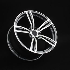 Rines Forjados 5x120 de 19, 20 y 21 Pulgadas, Plateados, Paralelos, de Aleación, para Autos BMW Serie 5 y 6, M6, F10, F12, F13, E39, 343M - Product Image 4