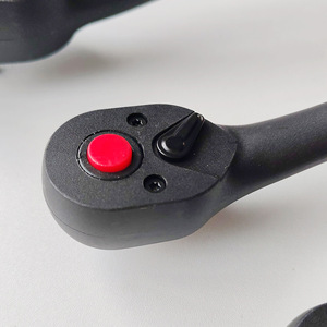 Juego de Llaves de Trinquete de 3 Piezas, 72 Dientes, Mango Curvo, Recubrimiento Plástico, Herramientas de Reparación Automotriz, Operación Manual, Estándar Imperial - Product Image 4