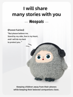 Jouets IA, peluche interactive intelligente, poupée parlante interactive pour enfants, apprentissage des langues, pratique à domicile et en voyage, robot IA