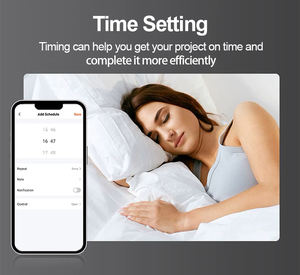 Tuya moderno inteligente Individual Doble cortina eléctrica pista de aleación de Metal Mini Motor tipo oculto soporte Alexa Control - Product Image 3