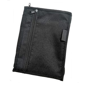 Organizador de coche de tela Oxford, bolsa de almacenamiento de documentos con múltiples bolsillos, guantera, soporte para tarjetas, color negro - Product Image 1
