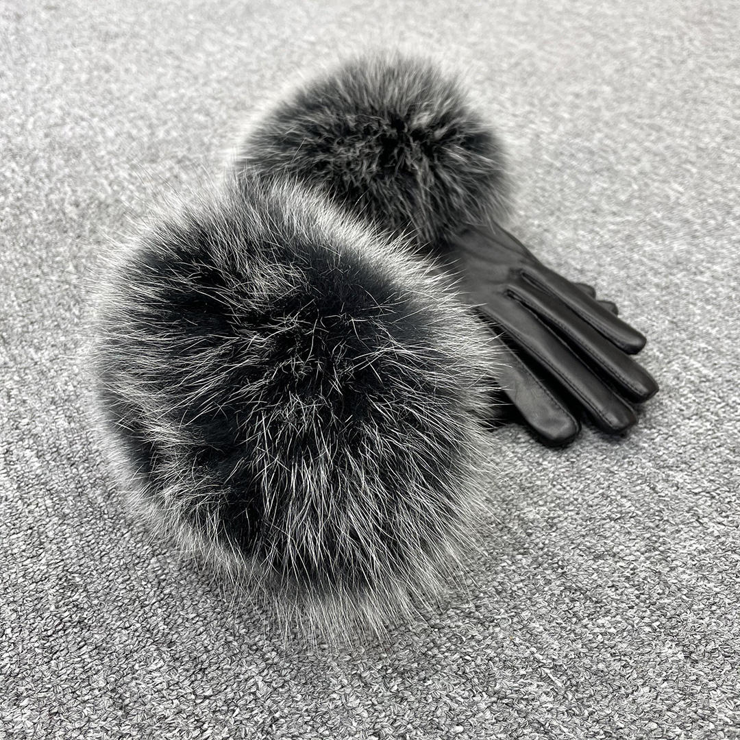 6 leather gloves black1