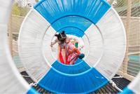 Structure de jeu d'aventure pour enfants ROPECUBE, équipement de terrain de jeu extérieur personnalisé pour grands parcs pour enfants, entraînement en plein air C