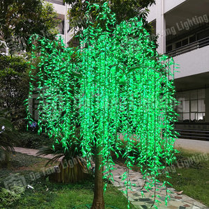 Lumière décorative LED Willow Tree avec couleurs RGBW et étanchéité IP65 pour la décoration des places commerciales et des paysages nocturnes urbains - Product Image 4