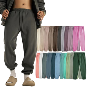 Stuart Garment New Fashion Trend Unisex 420Gsm Cotton Sweatpants Wholesale Custom Logo Design Sweatpants for Men and Women - Product Image 1
