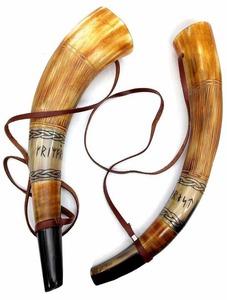 นกหวีดนักรบธรรมชาติโทรไวกิ้งแบบพรีเมี่ยมมีเสียงแตรควายเสียงแตรแบบนอร์สโบราณมีเสียงแตร - Product Image 4