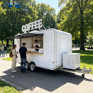Remolque de Comida Móvil Onlywe para Café, Helados y Pizza, Totalmente Equipado con Equipo de Cocina - Product Image 1