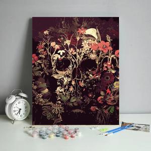 Kit de Pintura por Números de Mariposa Pintada a Mano, Pintura al Óleo de <span class=keywords><strong>Insectos</strong></span> por Número para Decoración del Hogar y Sala de Estar - Product Image 1