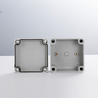 Boîtier en plastique ABS étanche boîtier d'instrument électronique boîtier de jonction boîtier PCB 100*100*75mm