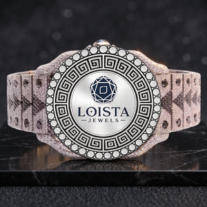 High-Quality Moissanite Diamond <b>Watch</b> <b>for</b> Weddings Parties and Special Occasions Available <b>for</b> Affordable price LOISTA JEWELS - Product Image 6