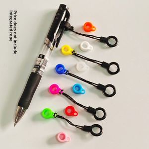 Cordón de silicona de 6 mm de colores personalizables para audífonos, anillo antipérdida, audífono, lápiz capacitivo, bolígrafo y lápiz de punta redonda - Product Image 1