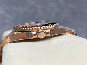 Nouvelle montre de luxe pour homme, modèle 2026, de haute qualité, en or rose avec verre saphir, fabriquée en Chine - Product Image 5