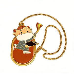 Pins <span class=keywords><strong>de</strong></span> Solapa Personalizados, Antiguos, Modernos, Tradicionales, <span class=keywords><strong>de</strong></span> Esmalte Suave y Duro, con Diseño Colgante <span class=keywords><strong>de</strong></span> Cadena - Product Image 1