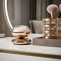 Lampe de table sans fil moderne et portable pour salon, chambre et bureau haut de gamme, éclairage d'ambiance rechargeable, idéale pour restaurant de luxe