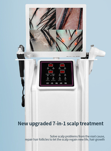 New Upgraded Scalp Skin Care Treatment <b>Machine</b> Repair Hair Follicles Large Screen Hair Growth Four Light Scalp Treatment <b>Machine</b> - Product Image 4