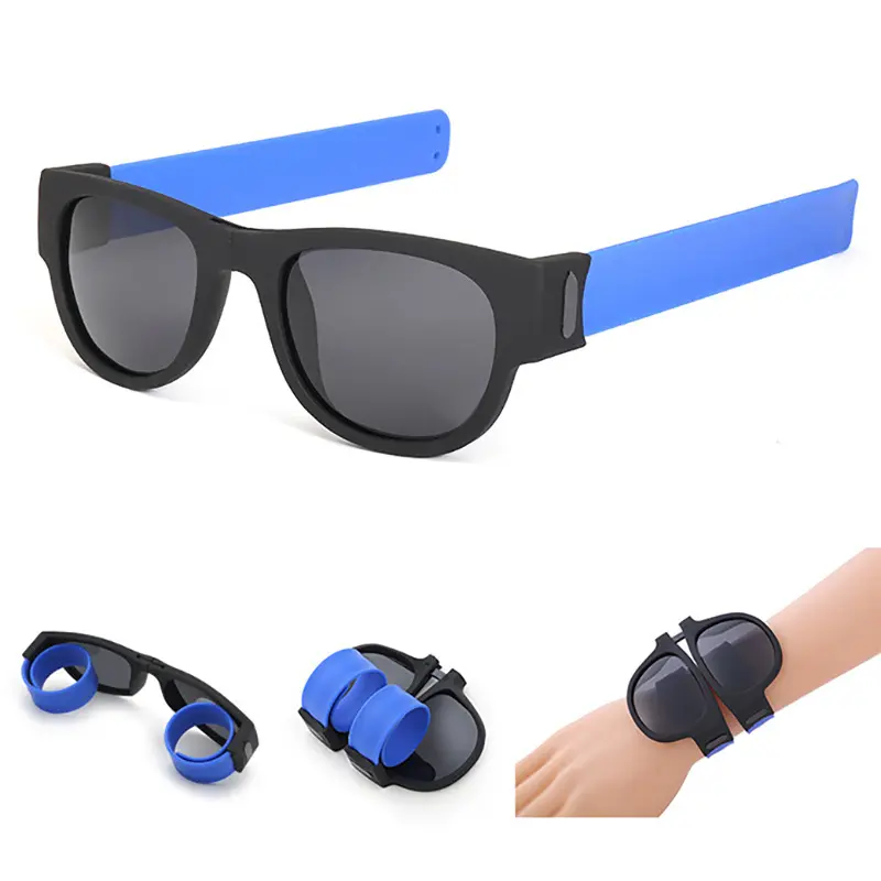 Kacamata hitam lipat UV400, gelang desainer baru kacamata hitam, kacamata hitam Outdoor, berkuda, Selancar, 2024