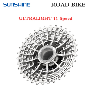 SUNSHINE Ultralight Silver HG 11 <span class=keywords><strong>12</strong></span> <span class=keywords><strong>velocidades</strong></span> 28T 32T 34T 36T bicicleta de carretera rueda libre bicicleta <span class=keywords><strong>Cassette</strong></span> volante Accesorios - Product Image 5