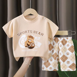Conjunto de <span class=keywords><strong>Ropa</strong></span> de Verano para Niños y Niñas 100% Algodón en <span class=keywords><strong>Oferta</strong></span> para 2025 - Product Image 5