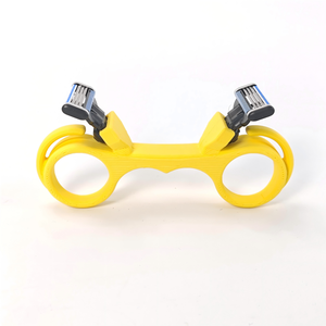 Оптовая продажа, пластиковая бритва с логотипом на заказ, машинка для стрижки ЛЫСЫХ волос, бритва - Product Image 1