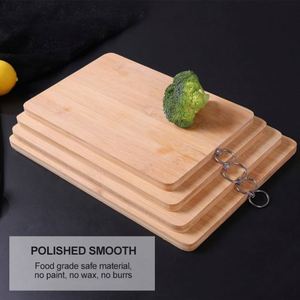 Planche à découper en bambou pour la cuisine, grande planche à découper en bambou biologique pour la cuisine - Product Image 4
