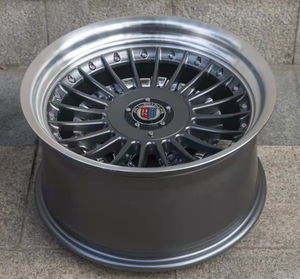 Jantes de voiture en alliage noir 20x14 18x12 18x105 5x1143 <span class=keywords><strong>4X100</strong></span>, jantes de voiture de course - Product Image 5