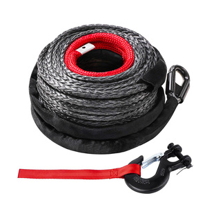 Remolque de acero de grado resistente Gancho de acero del cabrestante de 3/8 pulgadas para cuerdas de cable del cabrestante - Product Image 5