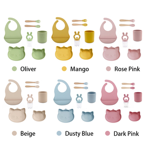 Juego de Platos de Silicona para Bebés con Succión, Moderno, Libre de BPA, para la Alimentación Infantil - Product Image 4