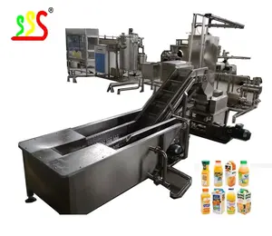 Automatic all kinds of fruits are suitable for fruit juice production line with aseptic packaging equipment