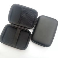 Dompet penyimpan Mini, tas kamera perangkat Digital, Earphone gaya kasual, penutup ritsleting, casing keras Mini, kantung penyimpanan EVA anti air, kompak