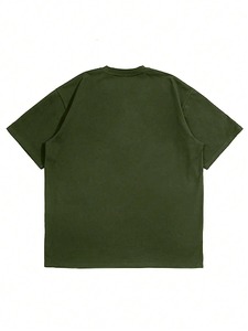 เสื้อยืดคอกลมแขนสั้นพิมพ์ลายตัวอักษรลำลองสำหรับผู้ชาย ฤดูร้อน ส่งตรงจากโรงงาน ปรับแต่งได้ F10 - Product Image 4