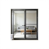 Ventanas Corredizas de Aluminio con Doble Acristalamiento y Puerta de Patio - Balcón Exterior Insonorizado y Resistente al Viento, con Certificación Energy Star, para Uso en Hoteles