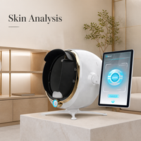 Appareil d'analyse de la peau Analyseur de peau du visage pour l'analyse du type de peau Prédiction de l'âge de la peau Rapport complet et conseils de soin