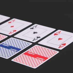 Kartu Texas Hold'em PVC Halus dan Tahan Lama, Dapat Digunakan Kembali, Profesional untuk Pertemuan Klub dan Kompetisi Permainan - Product Image 3