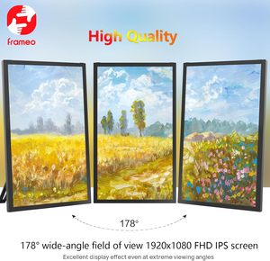 32GB FRAMEO Digital <b>Photo</b> <b>Frame</b>, 21.5-Inch <b>Large</b> WiFi Digital Picture <b>Frame</b> With IPS Screen, Wall Mount Easy Share <b>Photos</b>/Videos - Product Image 5