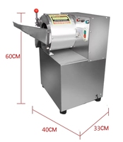 Hot Selling Industriële Fruit Groente Snijmachine/Elektrische Groente Sjalot Chinese Groene Ui Cutter Slicer