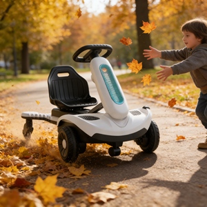 Kart à dérive électrique pour enfants fabriqué en usine, kart à dérive électrique, kart à pédales électriques 24V pour les grands enfants, cadeau <span class=keywords><strong>de</strong></span> <span class=keywords><strong>course</strong></span> - Product Image 3