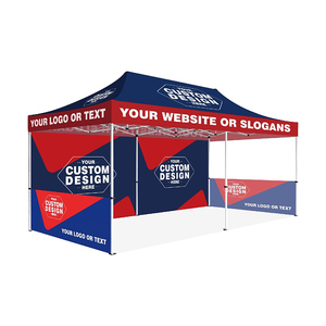 Tùy chỉnh sản xuất ngoài trời kinh doanh thịt nướng triển lãm thương mại lều 3x6m 10x20ft có thể gập lại UV chống thấm nước ngoài trời lều - Product Image 1